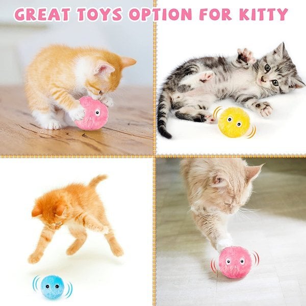 (🔥New Year Hot Sale 50% OFF🎁) Smart Cat Toys Interactive Ball