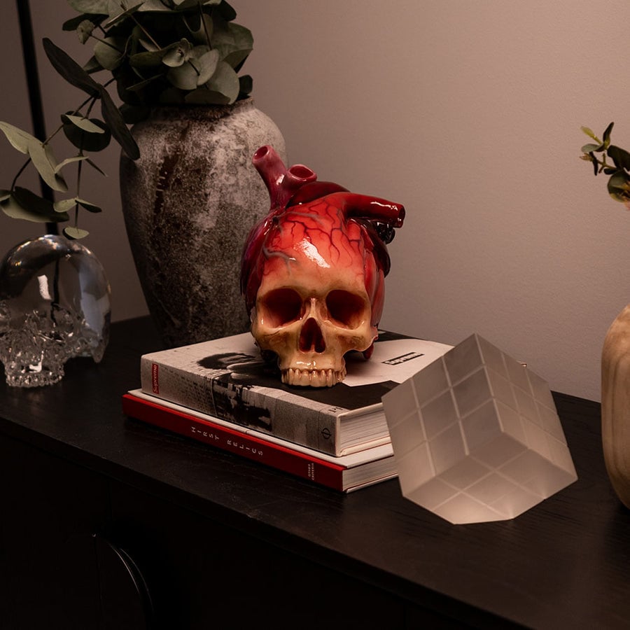 💀The Tell-Tale Heart Skull ❤️BUY 2 FREE SHIPPING
