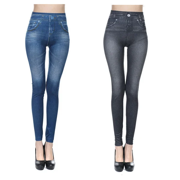 (🔥New Year Hot Sale 50% OFF🎁)-Thermal Fleece Denim Jeggings