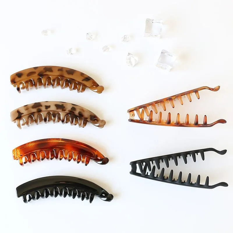 Large Banana Hair Clips