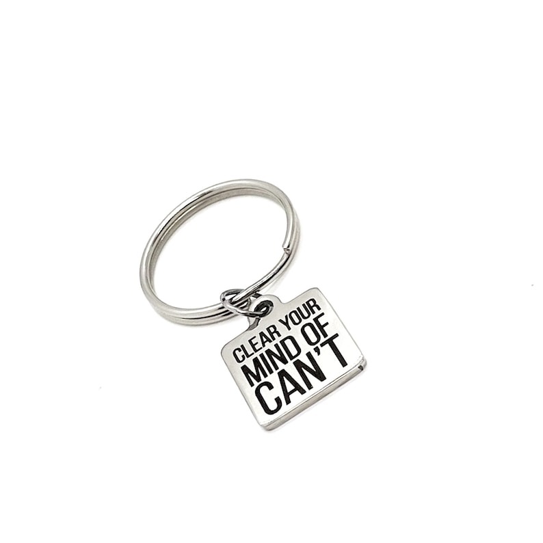 💘Buy More Save More🥰Motivational Engraved Keychain🎀