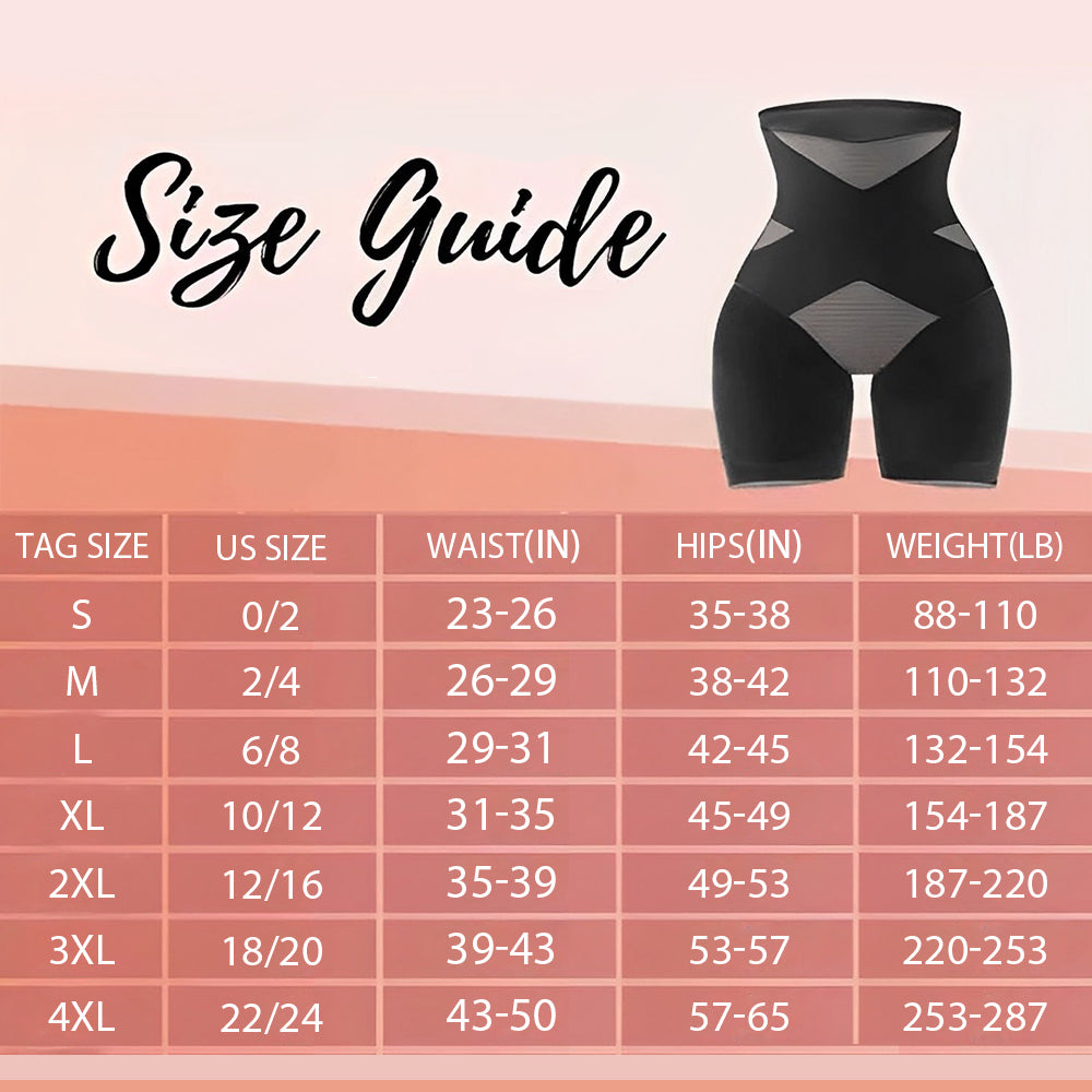 New Cross Compression Abs & Booty High Waisted Shaper