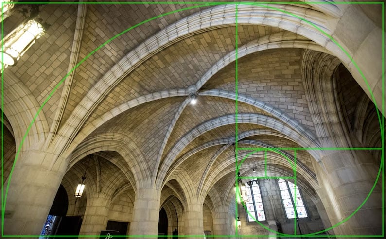 📷Golden Ratio/Fibonacci Composition View Finder