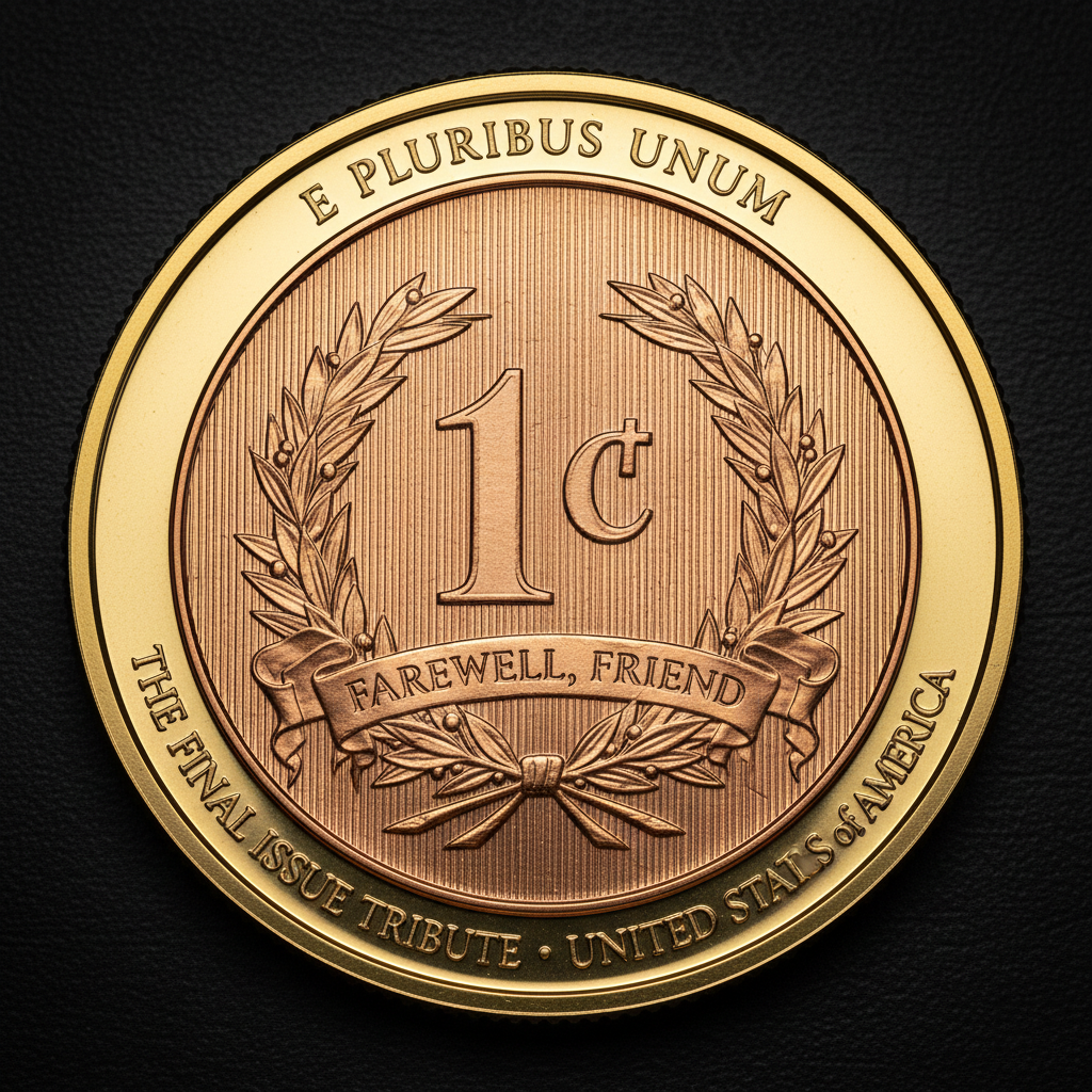 🏆Flash Sale 60% OFF⏰A Century of Honor: Farewell, Friend – Lincoln Final Penny Commemorative Coin