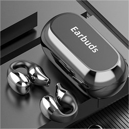 Wireless Ear Clip Bone Conduction Headphones