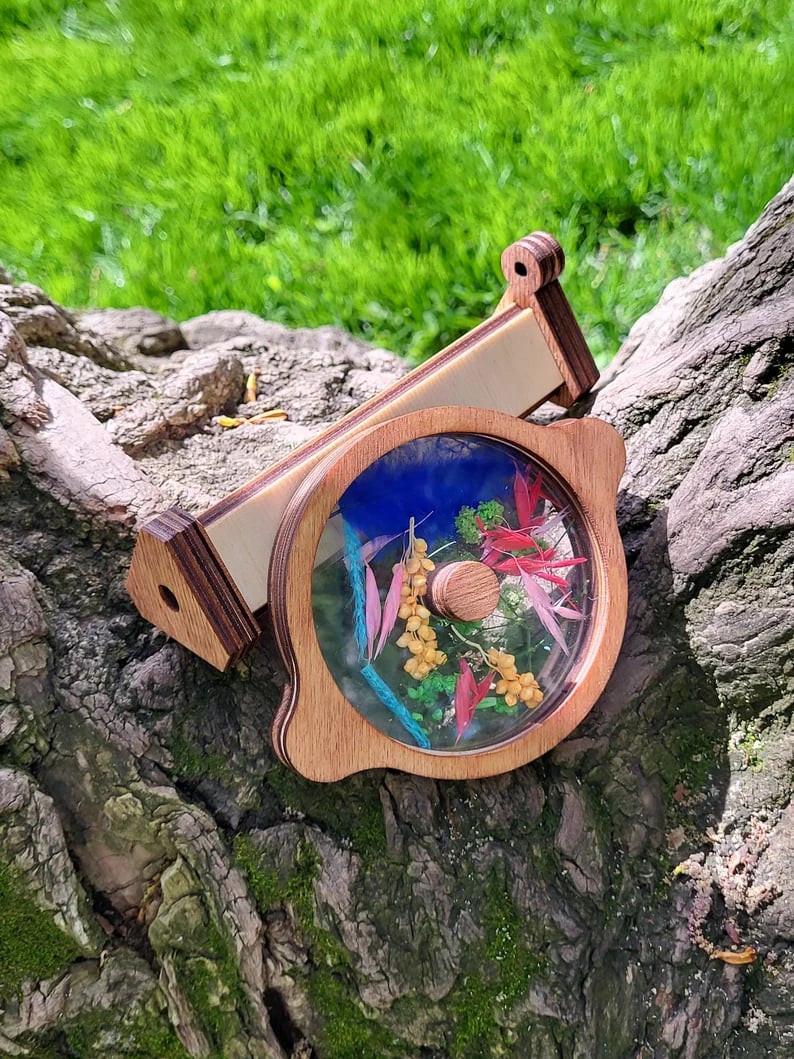 The Best Gift——Natural Wood Kaleidoscope
