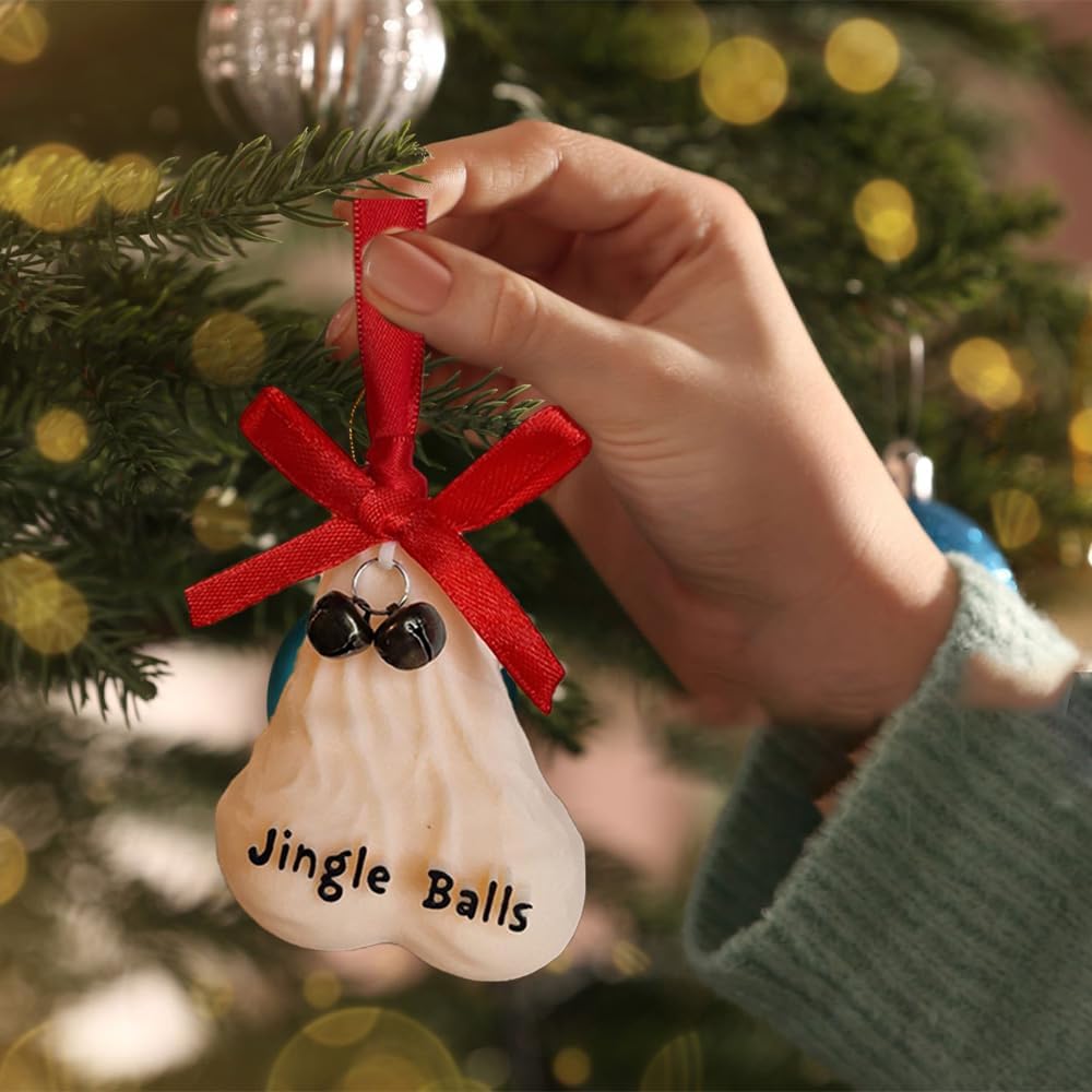 🎅2024 Christmas Gift - 🎁Novelty Jingle Balls Bauble(3D)