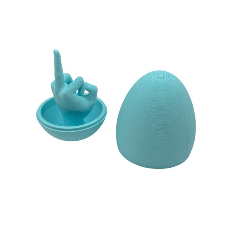 Hilarious Middle Finger Egg - Easter Bunny Gift