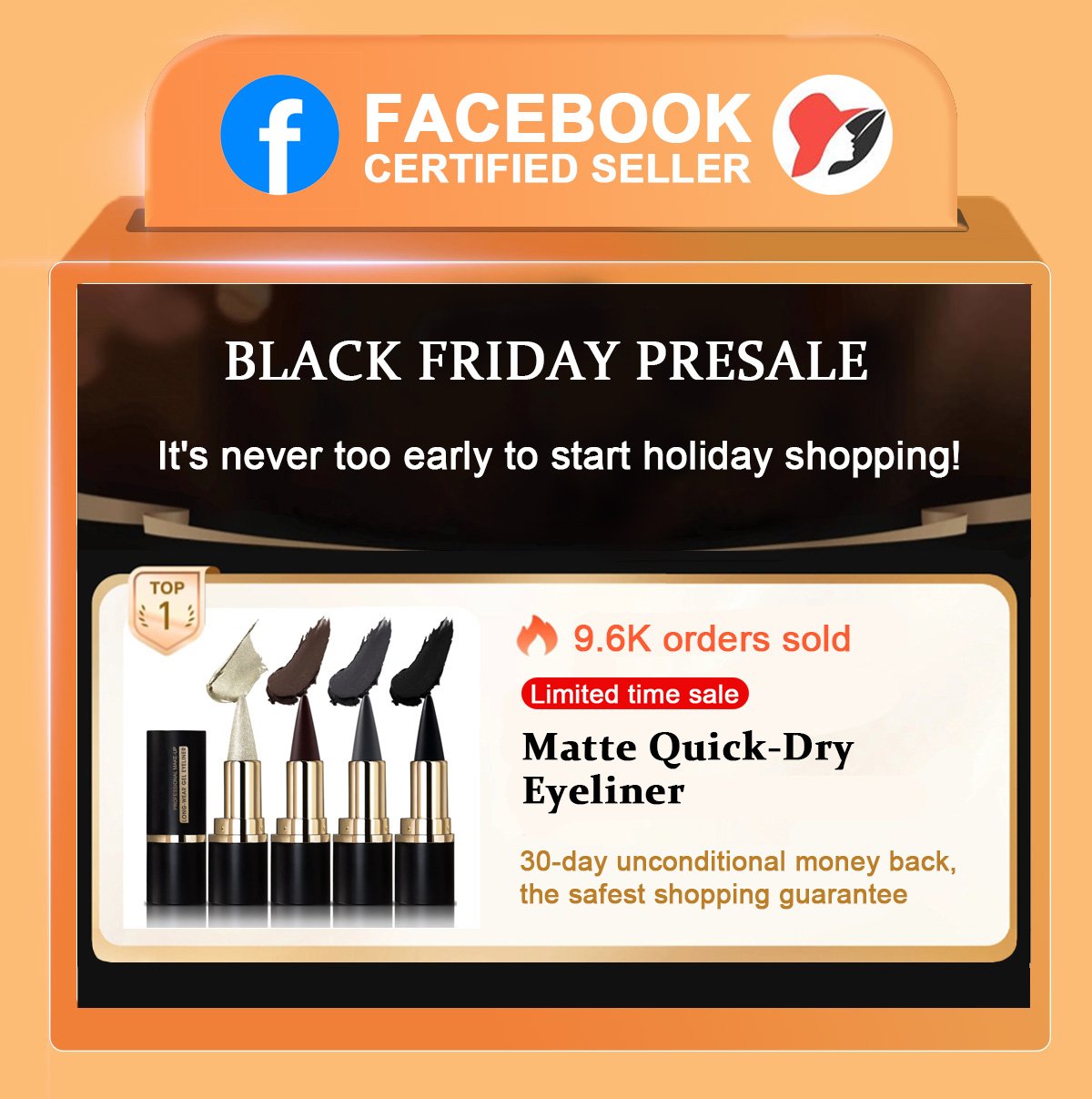 🎁2024 New Year Hot Sale🎁 49%  🔥Matte Quick-Dry Eyeliner