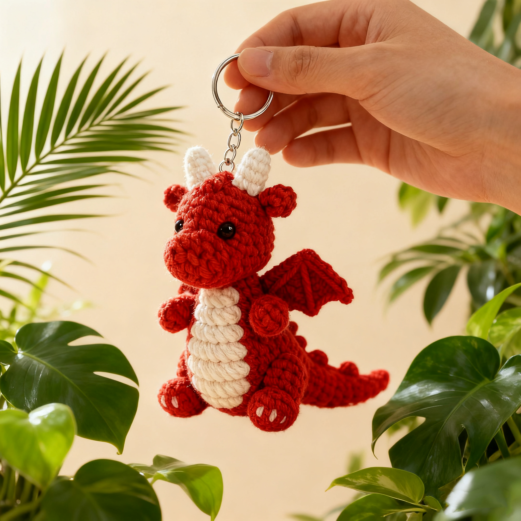 🔥Last Day Promotion 70% OFF🔥 - 🐉Cute Flame Dragon Keychain