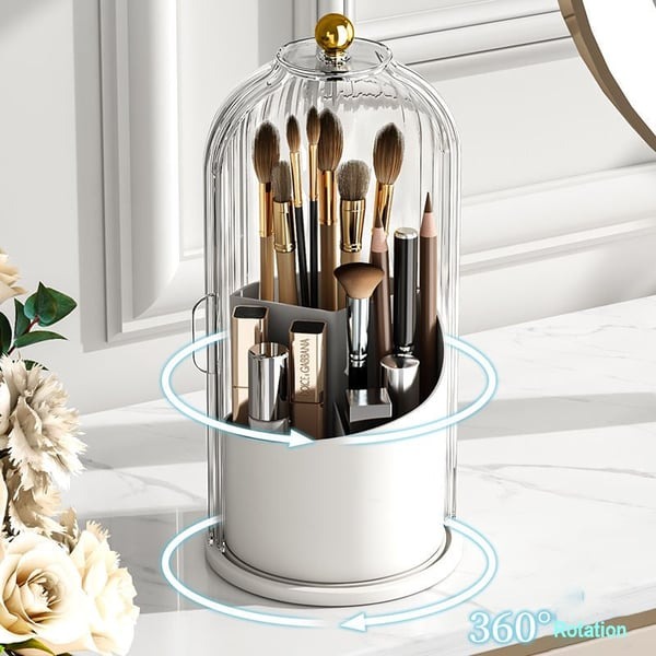 🥰Streamline Your Beauty Routine: 360° Makeup Brush Organizer💖