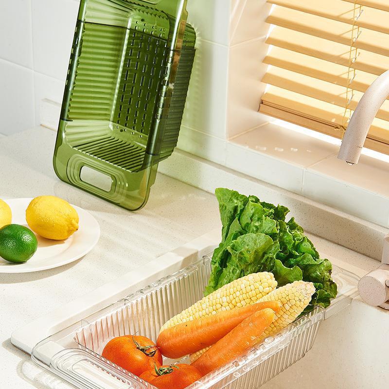 Extend kitchen sink drain basket