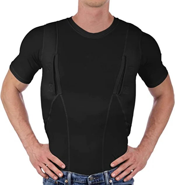 🔥 Last day 50% OFF-MEN/WOMEN'S CONCEALED LEATHER HOLSTER T-SHIRT (BUY 2 FREE SHIPPING)