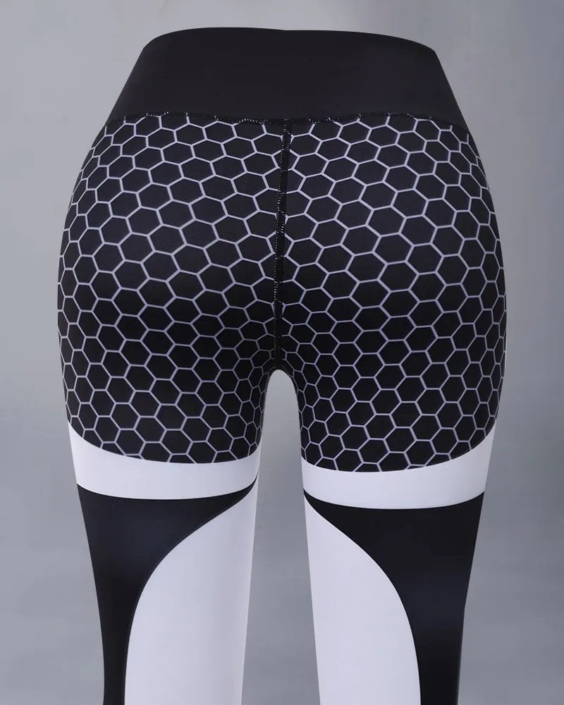 🔥Last Day Promotion 50% OFF🔥 - Colorblock Butt Lifting High Waist Sports Leggings💥Buy 3 Free Shipping🎁