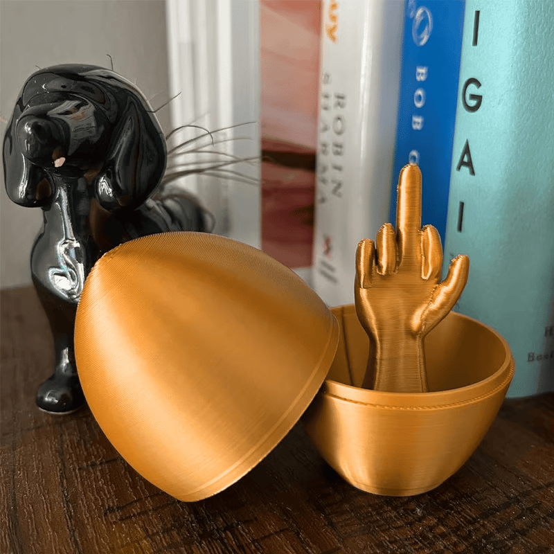 Hilarious Middle Finger Egg - Easter Bunny Gift