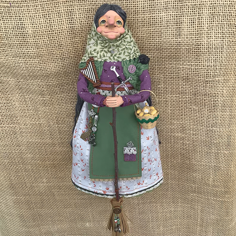 🔥Last Day Promotion 70% OFF🔥 - Handmade Kitchen Witch Doll🎁
