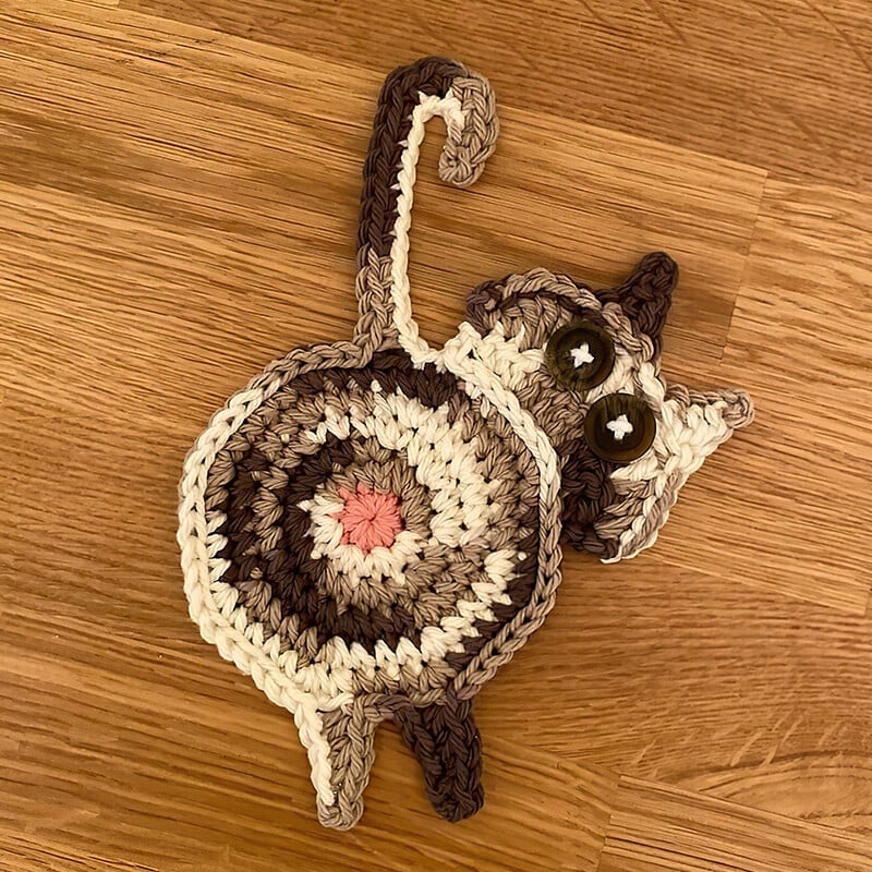 🔥Last Day Promotion 50% OFF🔥 - 🎁Funny Cat Butt Coasters