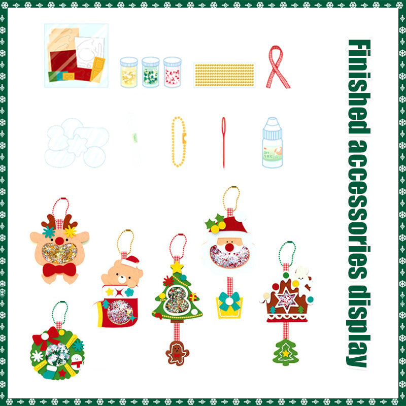 💥Christmas Sale 49% Off -Christmas Themed Felt Decoration DIY Material Package
