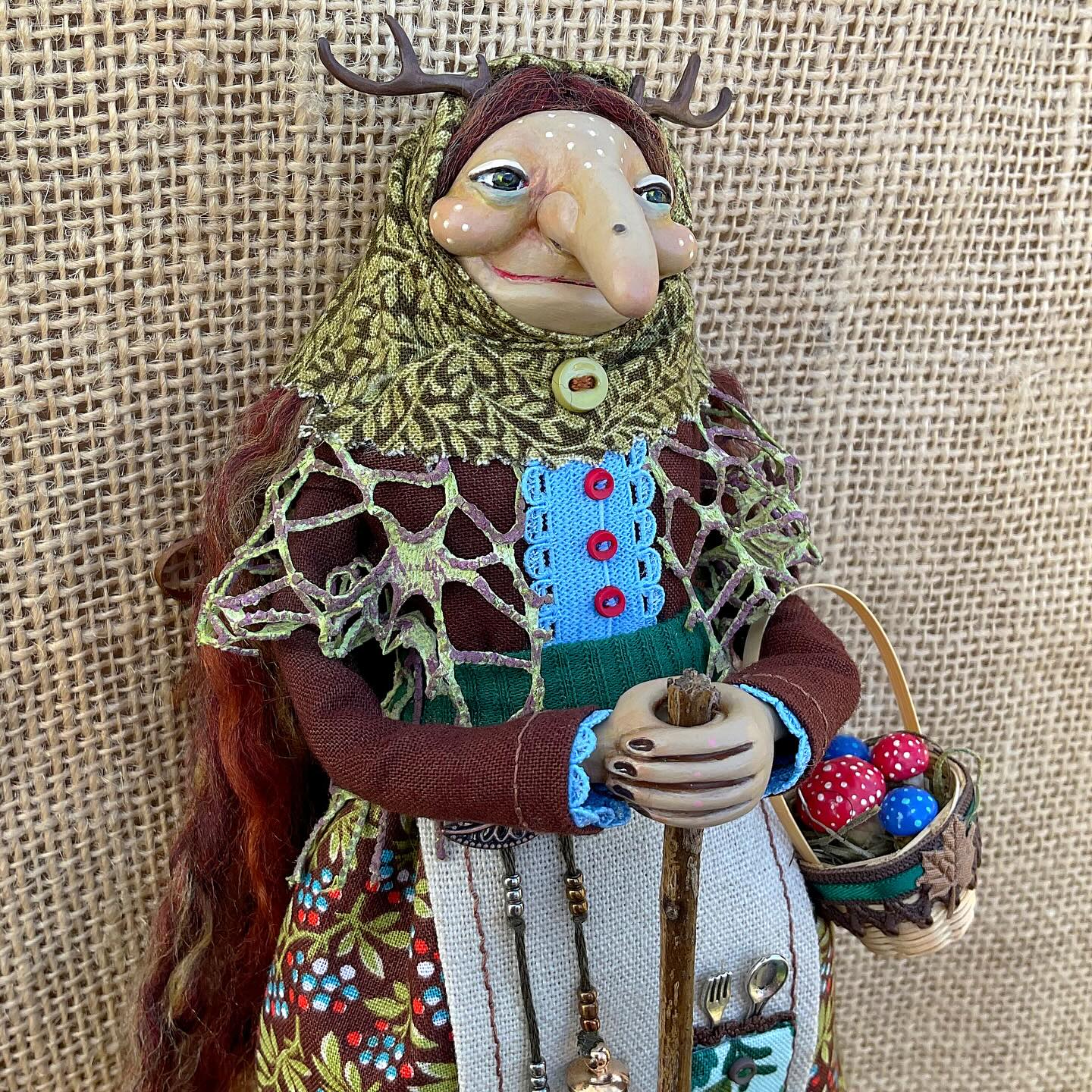 🔥Last Day Promotion 70% OFF🔥 - Handmade Kitchen Witch Doll🎁