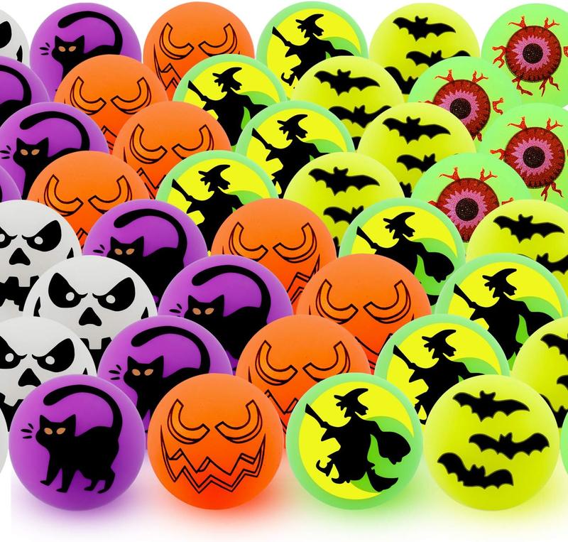 🎃LAST DAY ONLY 50% OFF🔥 - 72 Halloween Theme Designs Bouncing Balls