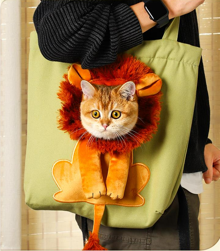 💲One day sale, 70% off everything!🦁Pet Canvas Shoulder Carrying Bag
