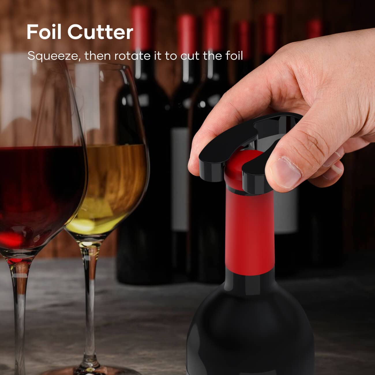 🎁💝2023 CHRISTMAS GIFT--🍷Electric Wine Openers Set