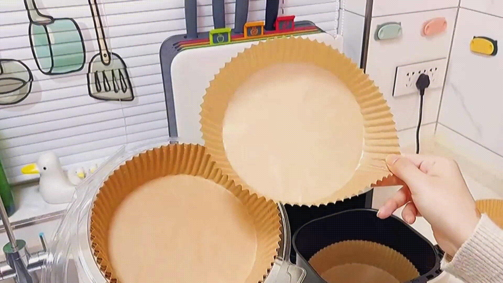 🔥Last Day Sale 49% OFF🔥Air Fryer Disposable Paper Liner