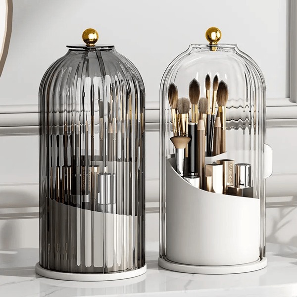 🥰Streamline Your Beauty Routine: 360° Makeup Brush Organizer💖