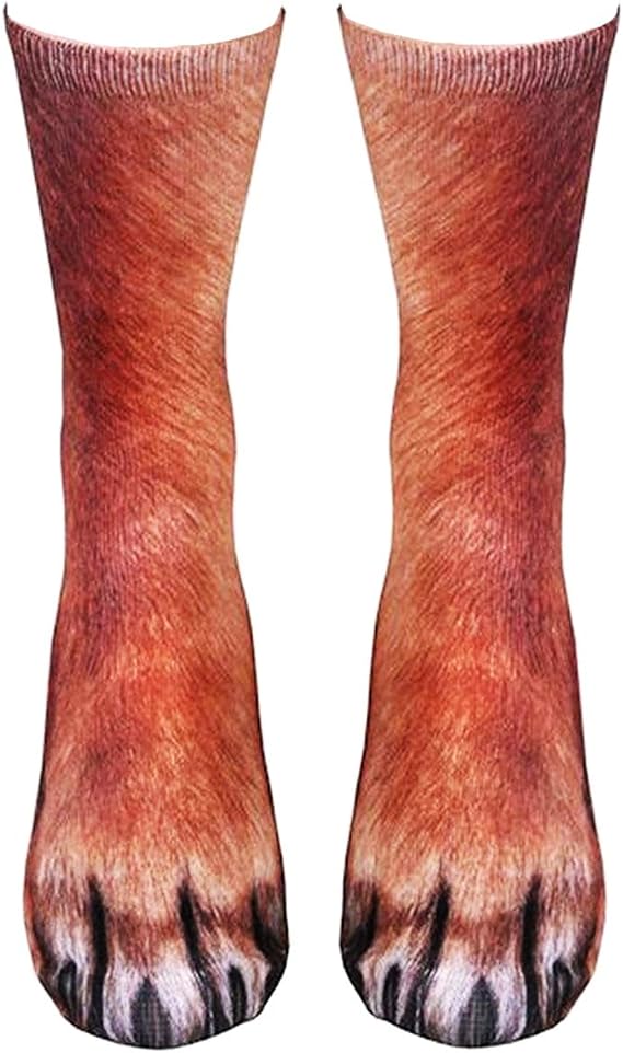 (🎁💝Christmas Pre-Sale 50% OFF!!) - Funny 3D Animal Paw Socks