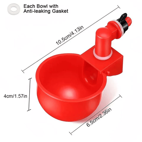 (⚡Flash Sale Today - 50% OFF) 6PCS/SET Automatic Poultry Drinking Bowl