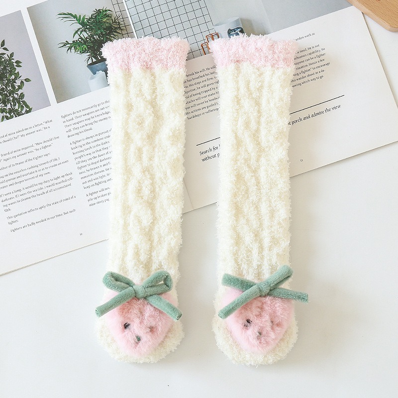 🎁3D Baby Winter Fluffy Fuzzy Slipper Socks