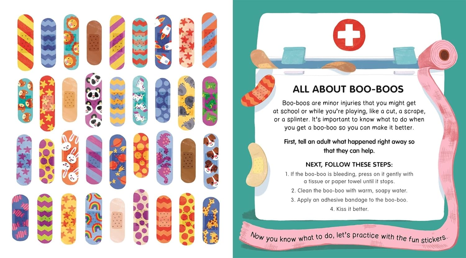 👧👦The Boo-Boo Book🎅Best Christmas Gift for kids