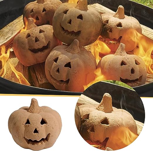 🔥 Last Day Promotion 50% OFF🔥 Ceramic Fireproof Fire Pit Pumpkins💀