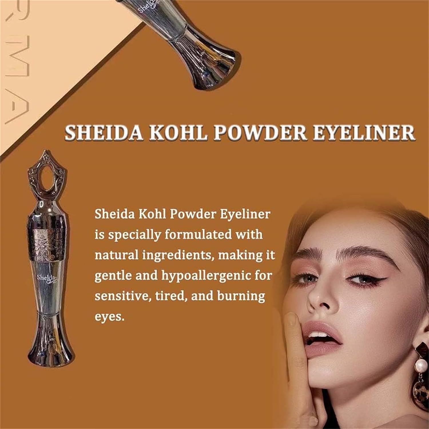 🔥Last Day Promotion 50% OFF!!!🔥 - Sheida Kohl Powder Eyeliner Handmade 100% natural