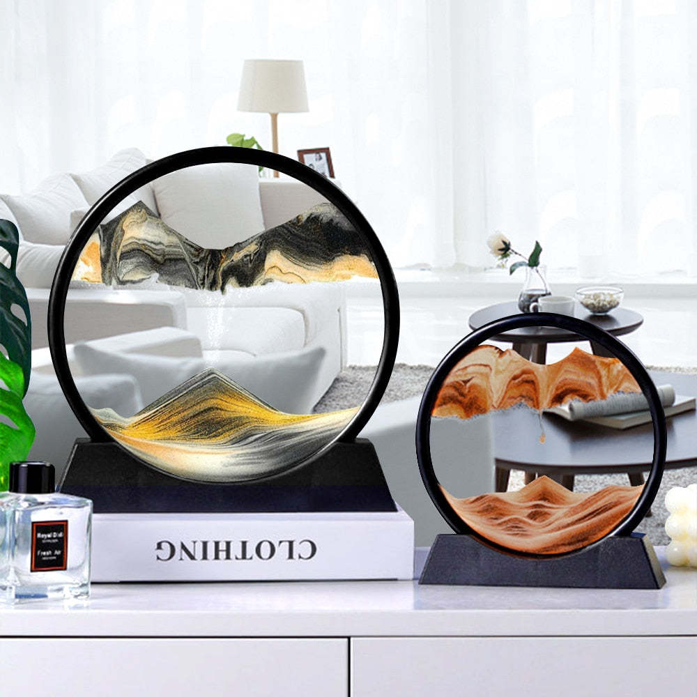 🔥Perfect Valentine's Day Gift --3D Hourglass Deep Sea Sandscape🔥Buy 