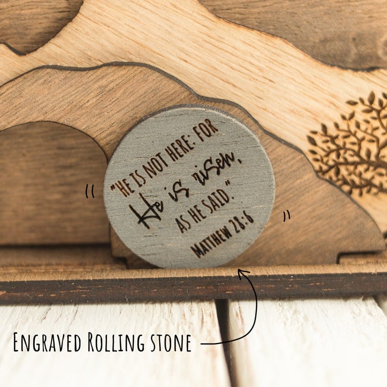 🔥Last Day Promotion 50% OFF🔥 - EMPTY TOMB WOODEN EASTER DECOR