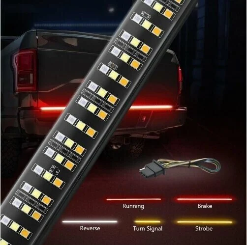 🔥LED tailgate lights, turn signals and driving and reversing lights🔥