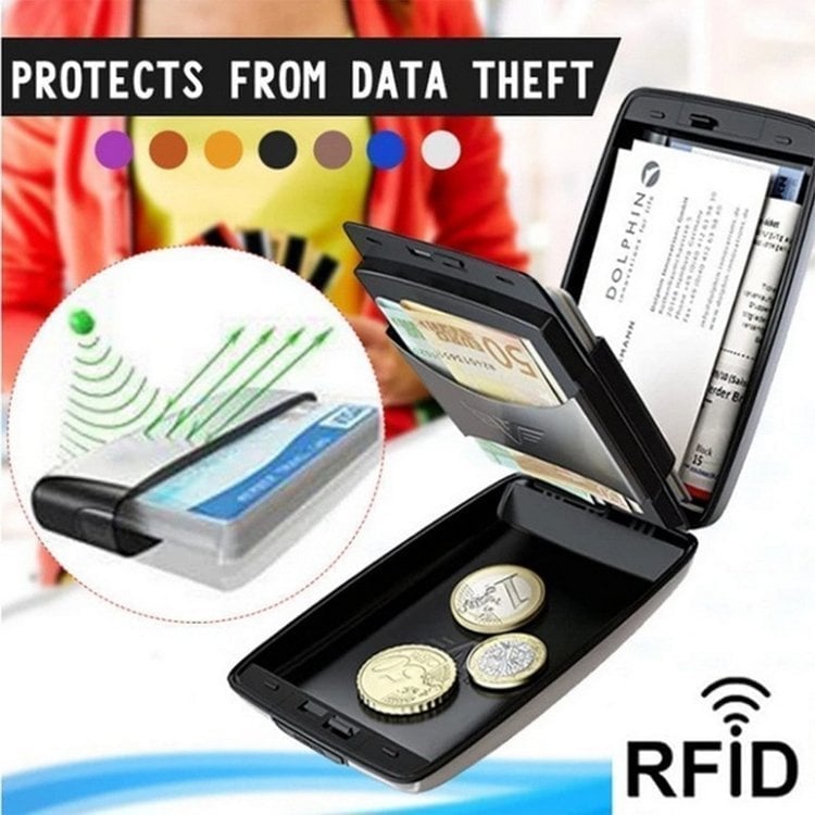 🎁Last Day 50% OFF-RFID ANTI-THEFT ALUMINUM WALLET CLIP