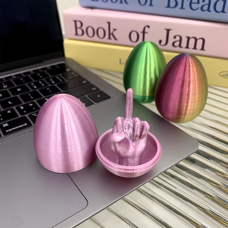 Hilarious Middle Finger Egg - Easter Bunny Gift