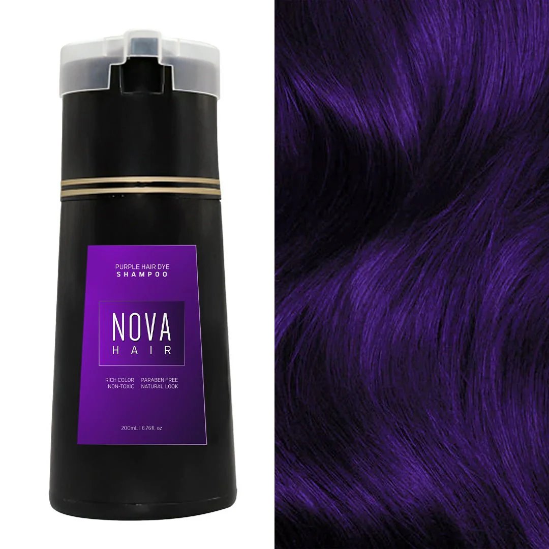 LAST DAY 49% OFF--NovaHair Instant Dye Shampoo🔥BUY 2 FREE SHIPPING