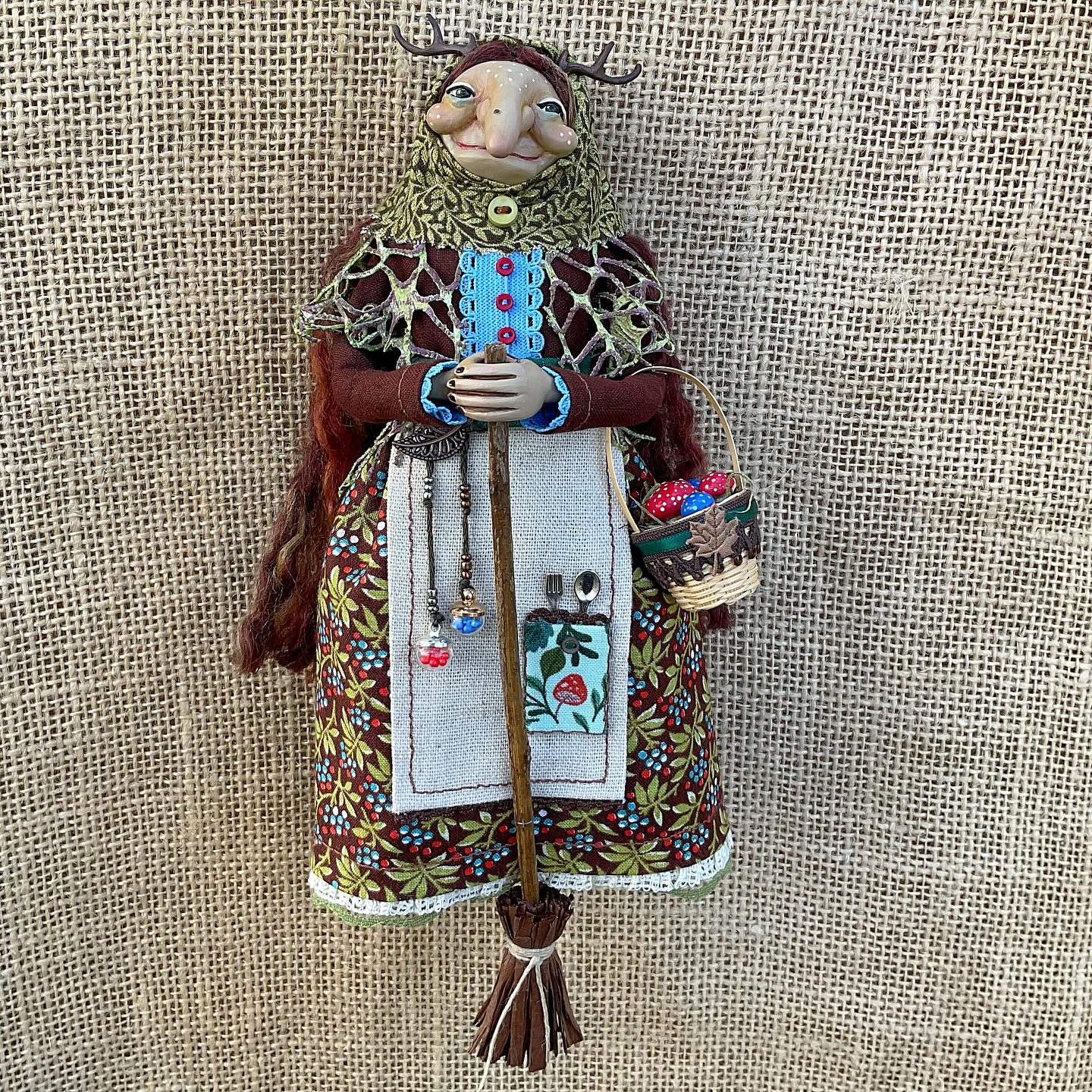 🔥Last Day Promotion 70% OFF🔥 - Handmade Kitchen Witch Doll🎁
