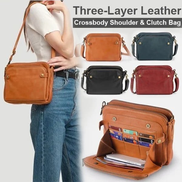 💐Crossbody Leather Shoulder Bags