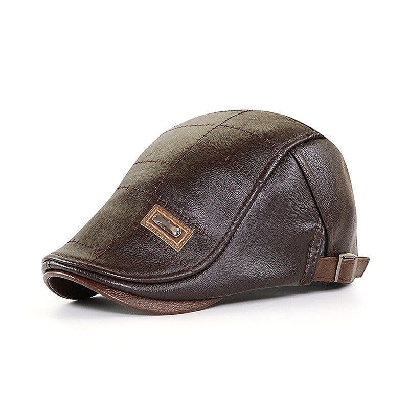 (🎄Hot Sale-70%OFF)- New Trendy Leather Beret