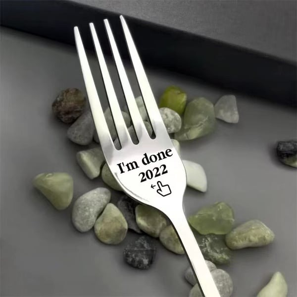 💝Engraved Fork💝⚡Best deals buy 4+ 🔥Free Shipping & Save Extra 20% OFF