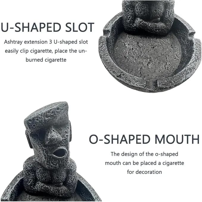 LAST DAY 50% OFF🔥Funny Easter Island Ashtray🚬