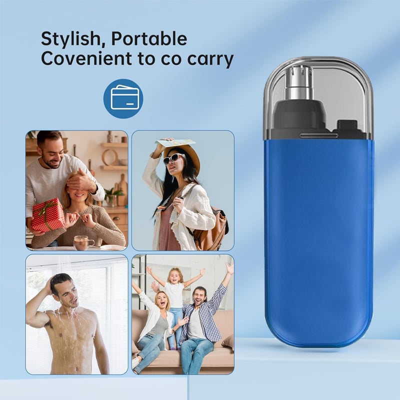 (🔥HOT SALE NOW 49% OFF) - Portable Nose Hair Trimmer (Painless & Precision)