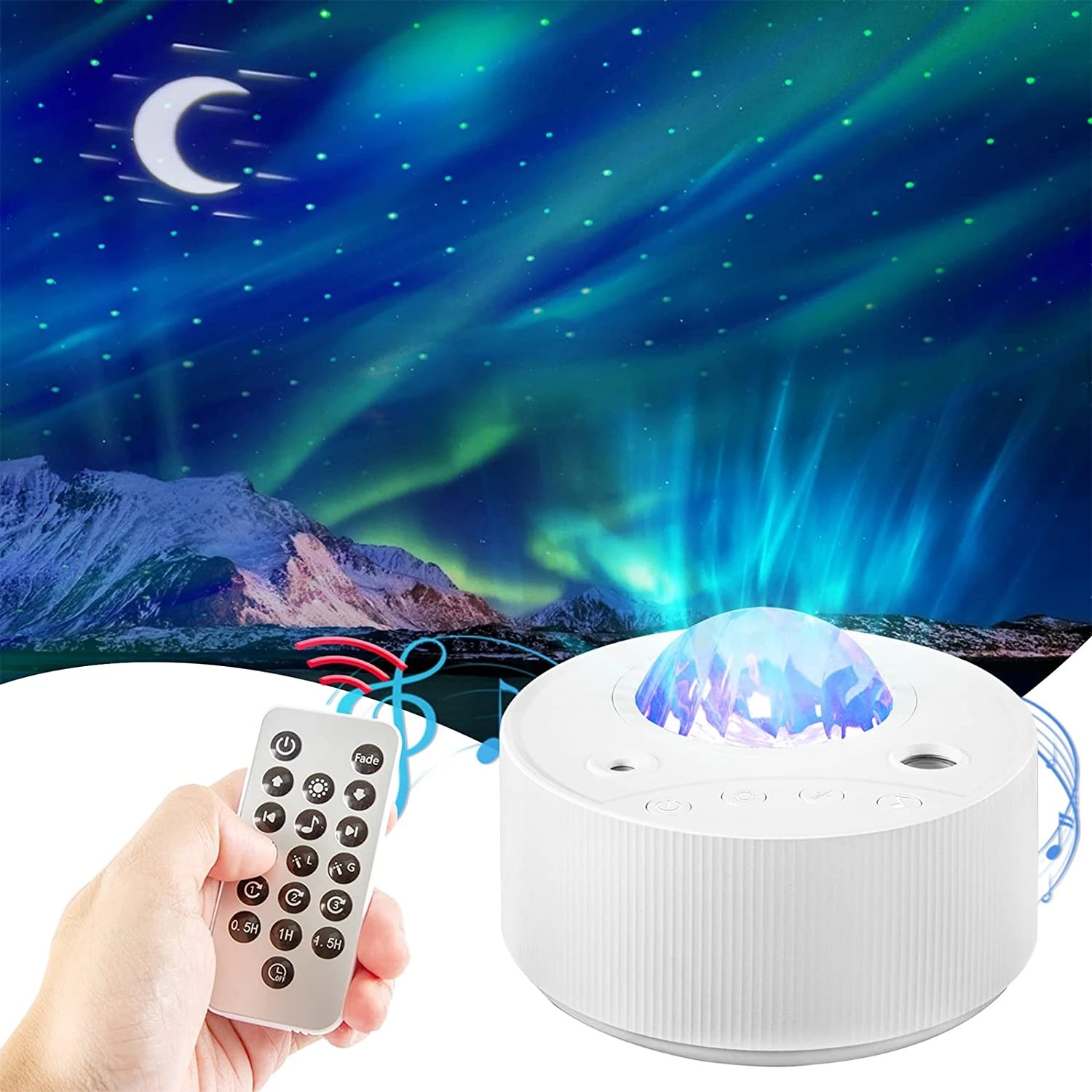 RGB star projection lamp