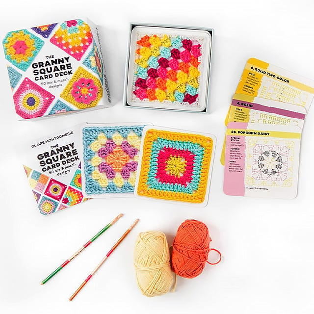 The Granny Square Card Deck(50 Mix & Match Designs)