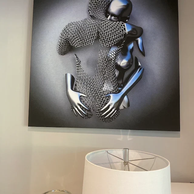 Love Heart Gray-3D Art Wall💞The most romantic way to express your love💞