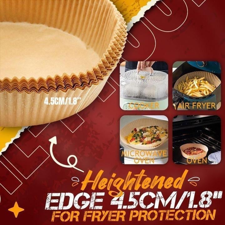 🔥Last Day Promotion 50% OFF🔥 - Air Fryer Disposable Paper Liner